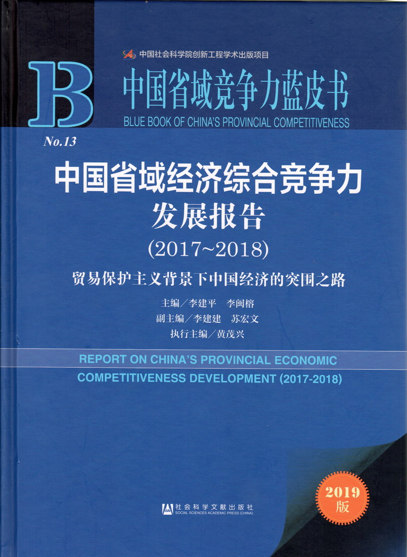 小萝莉插自己阴道视频中国省域经济综合竞争力发展报告（2017-2018）